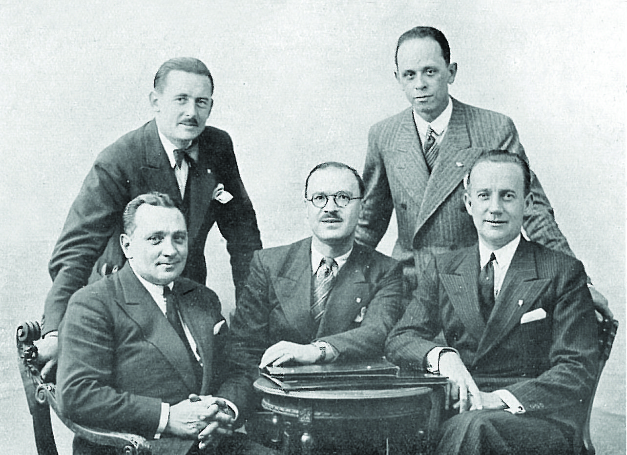 Skål International founders. Skål International founders.